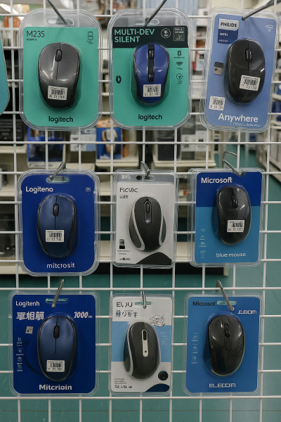 🖱️ 3. 滑鼠專區｜有線・無線・電競滑鼠全系列上架