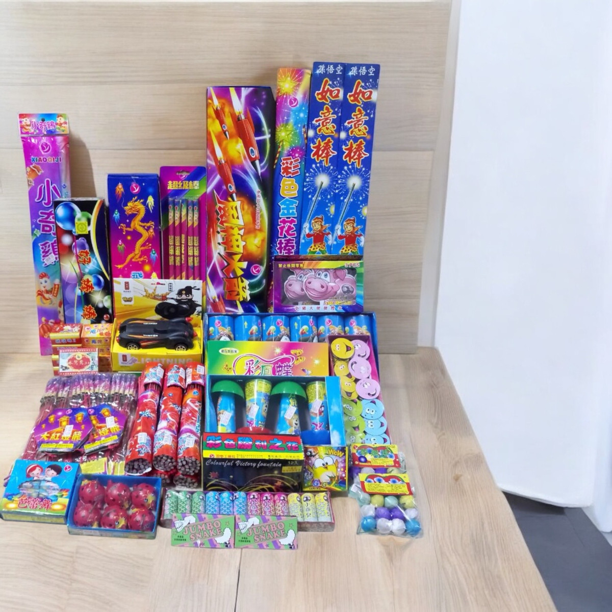 3000元25種玩具煙火套餐