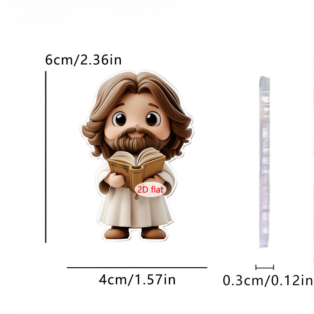 小小福音使者｜耶穌Q版冰箱貼