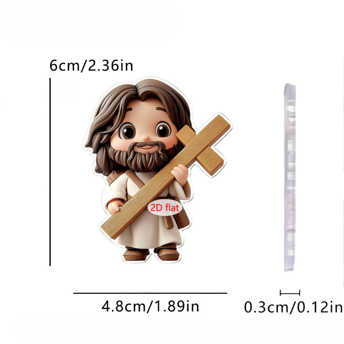 小小福音使者｜耶穌Q版冰箱貼