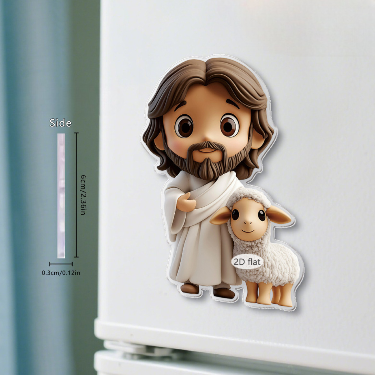 小小福音使者｜耶穌Q版冰箱貼