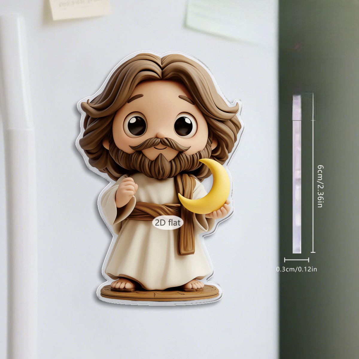 小小福音使者｜耶穌Q版冰箱貼