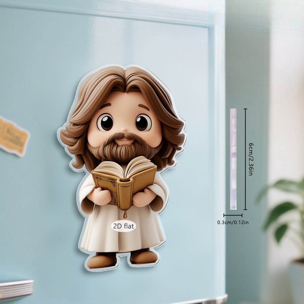 小小福音使者｜耶穌Q版冰箱貼