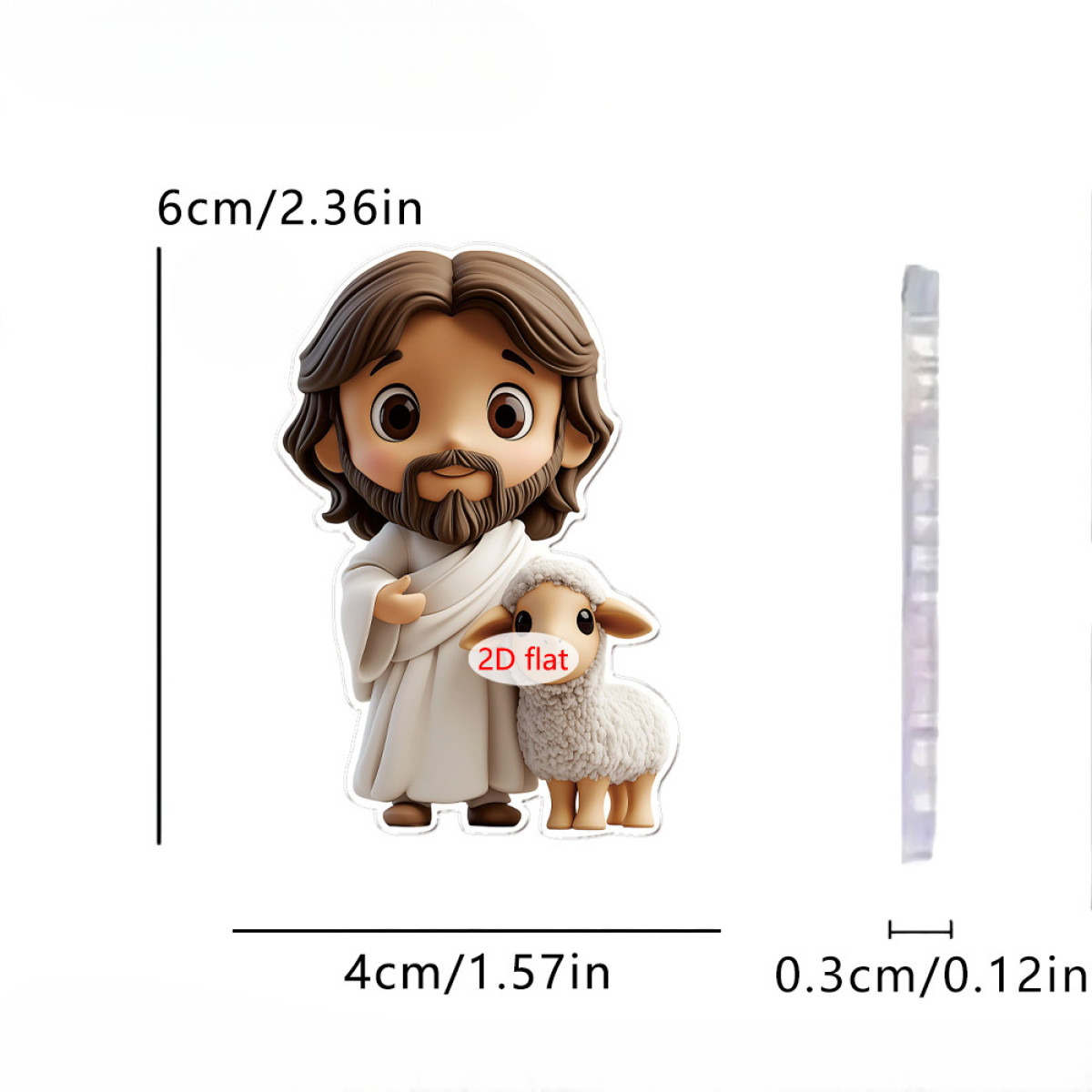 小小福音使者｜耶穌Q版冰箱貼