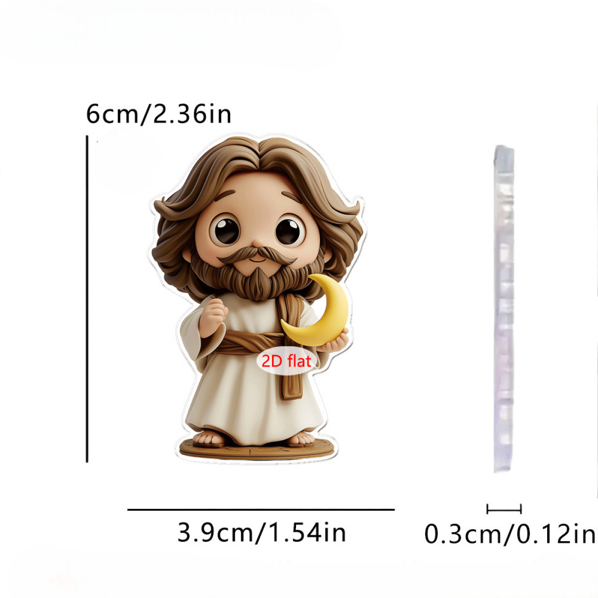 小小福音使者｜耶穌Q版冰箱貼