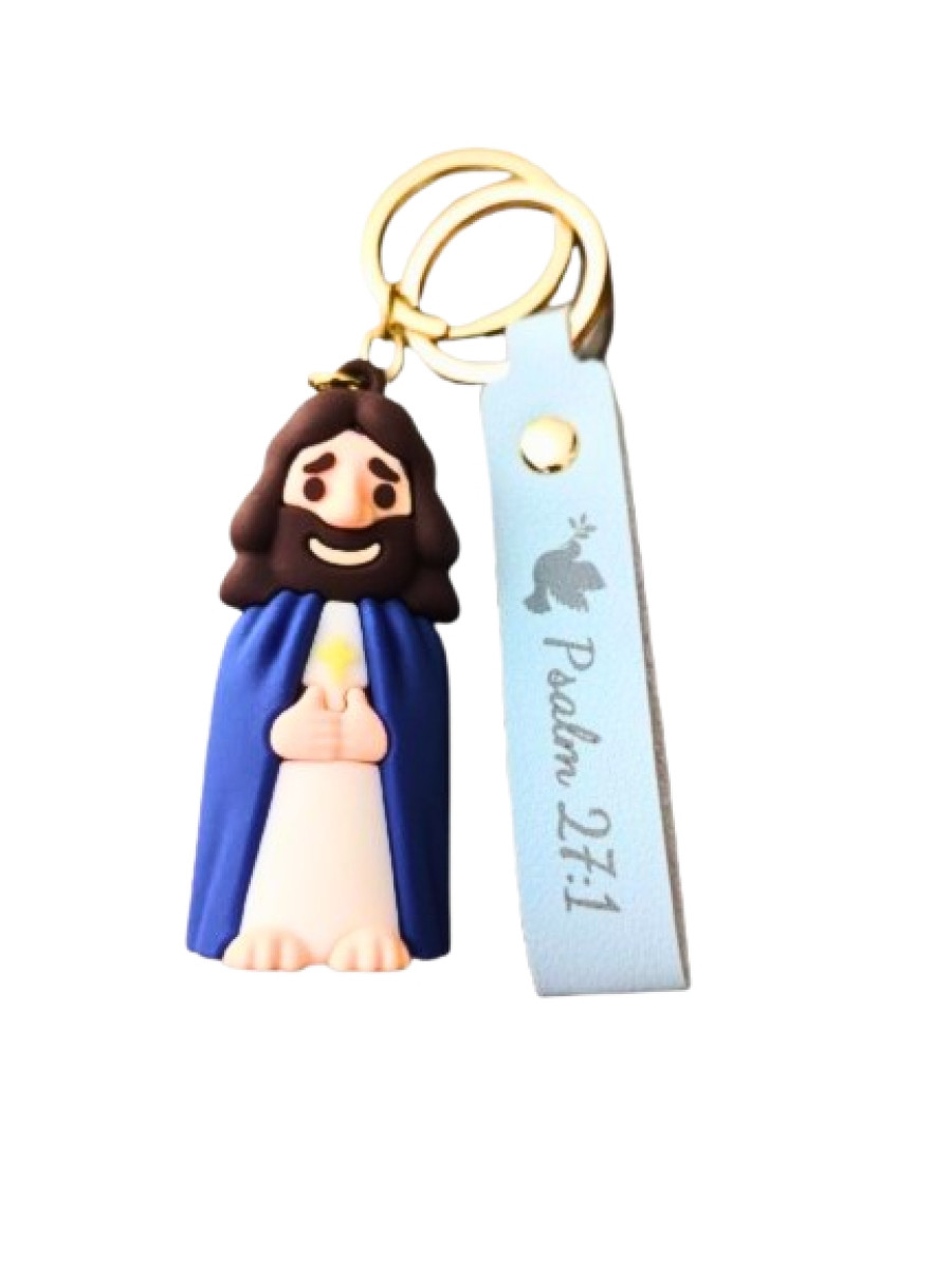 耶穌公仔鑰匙圈 套組