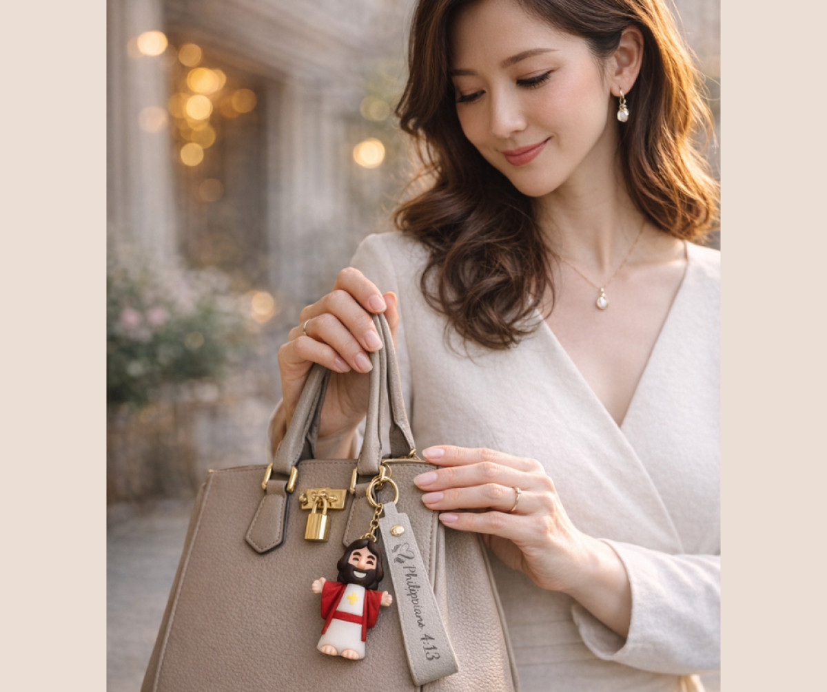 耶穌公仔鑰匙圈 套組