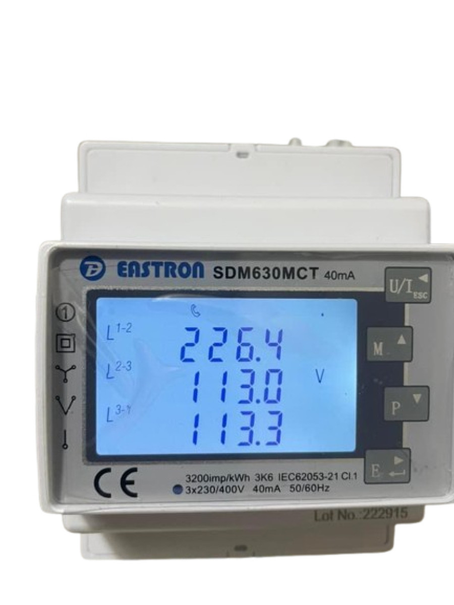 SDM630 MCT-MA 防逆流電表 (含三個CT)