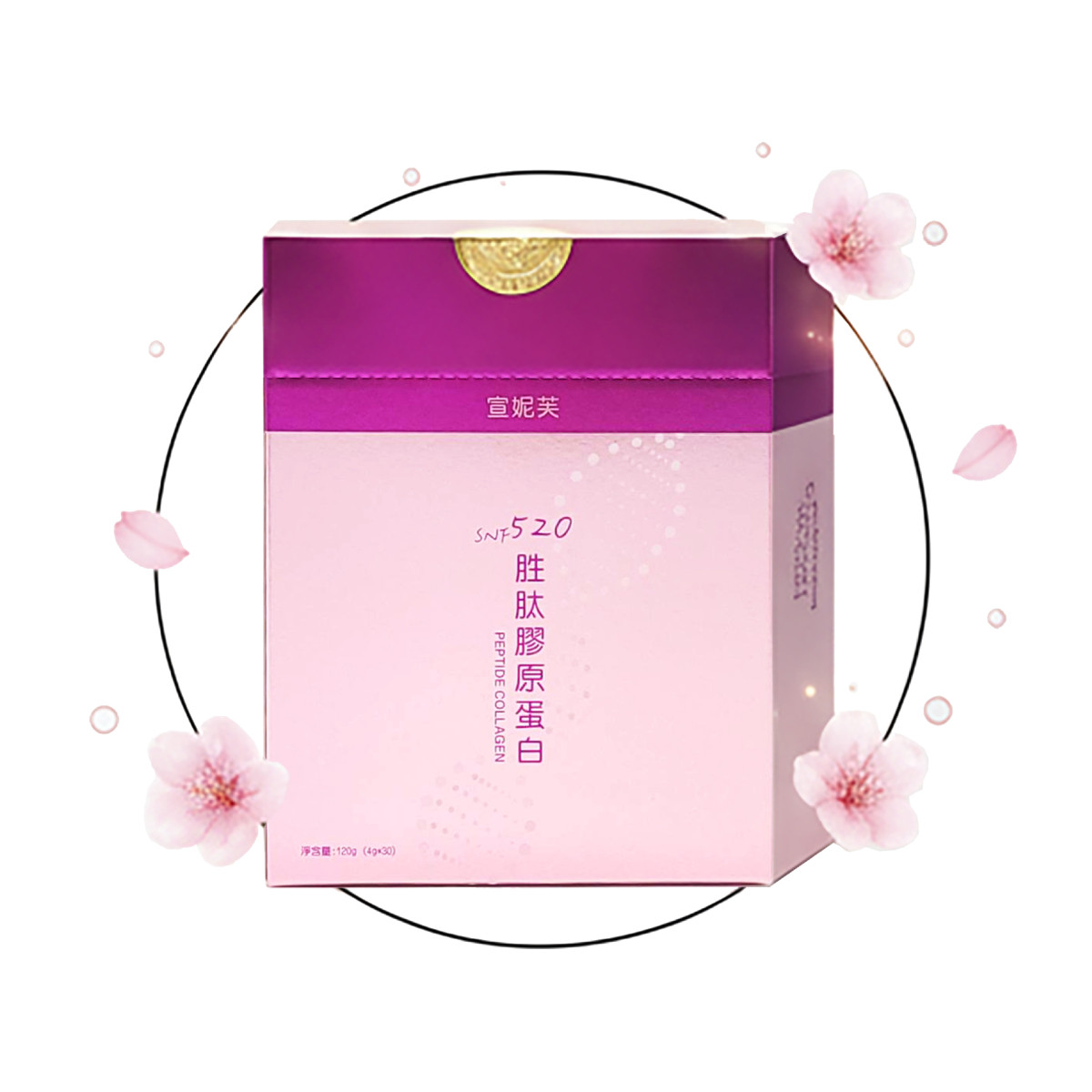 SNF520胜肽膠原蛋白30入/盒