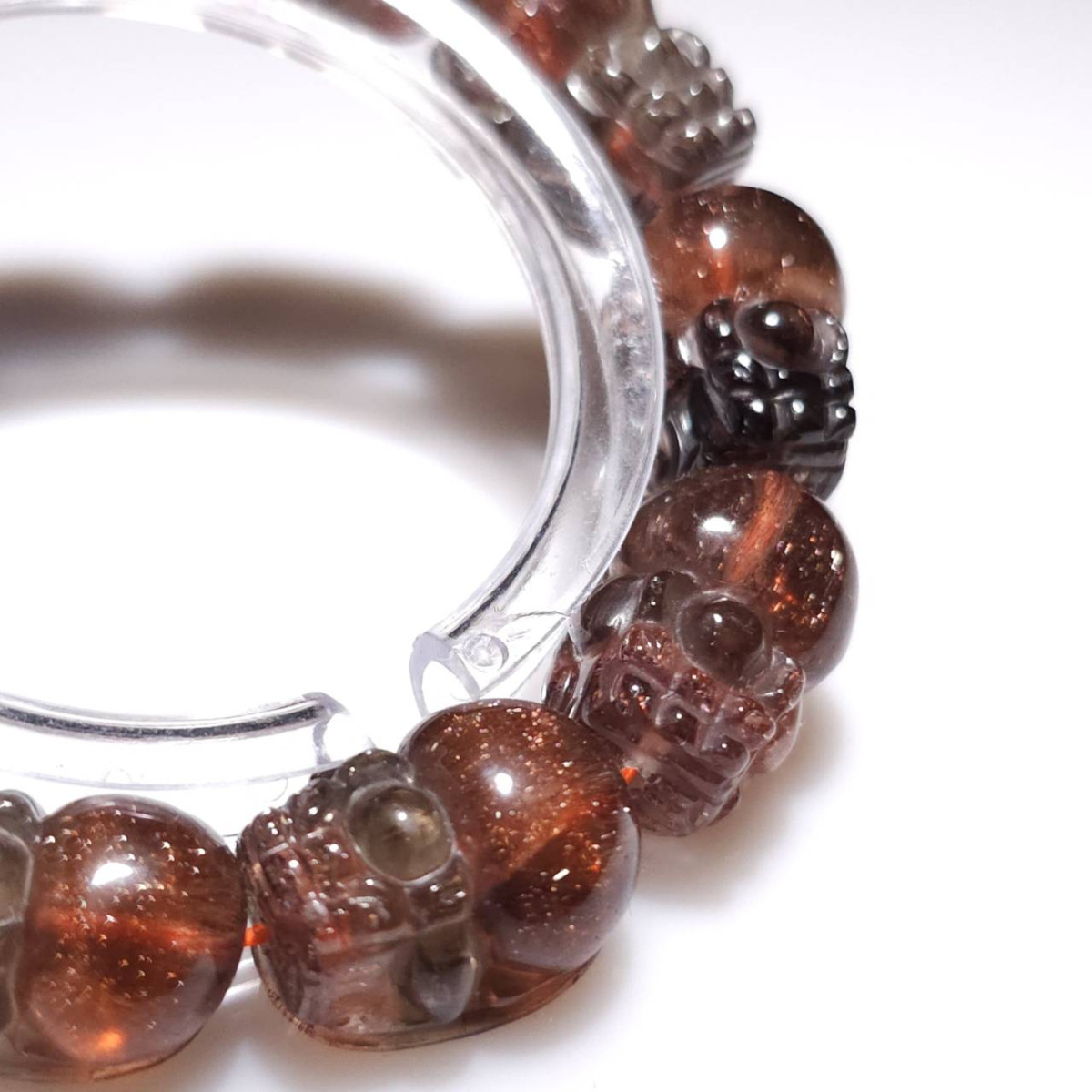 【孤品臻藏】  芬達橘紅超七貔貅手串 難得一見的稀世臻品 順絲 滿色 藍天精選 敬獻給最專業的收藏家