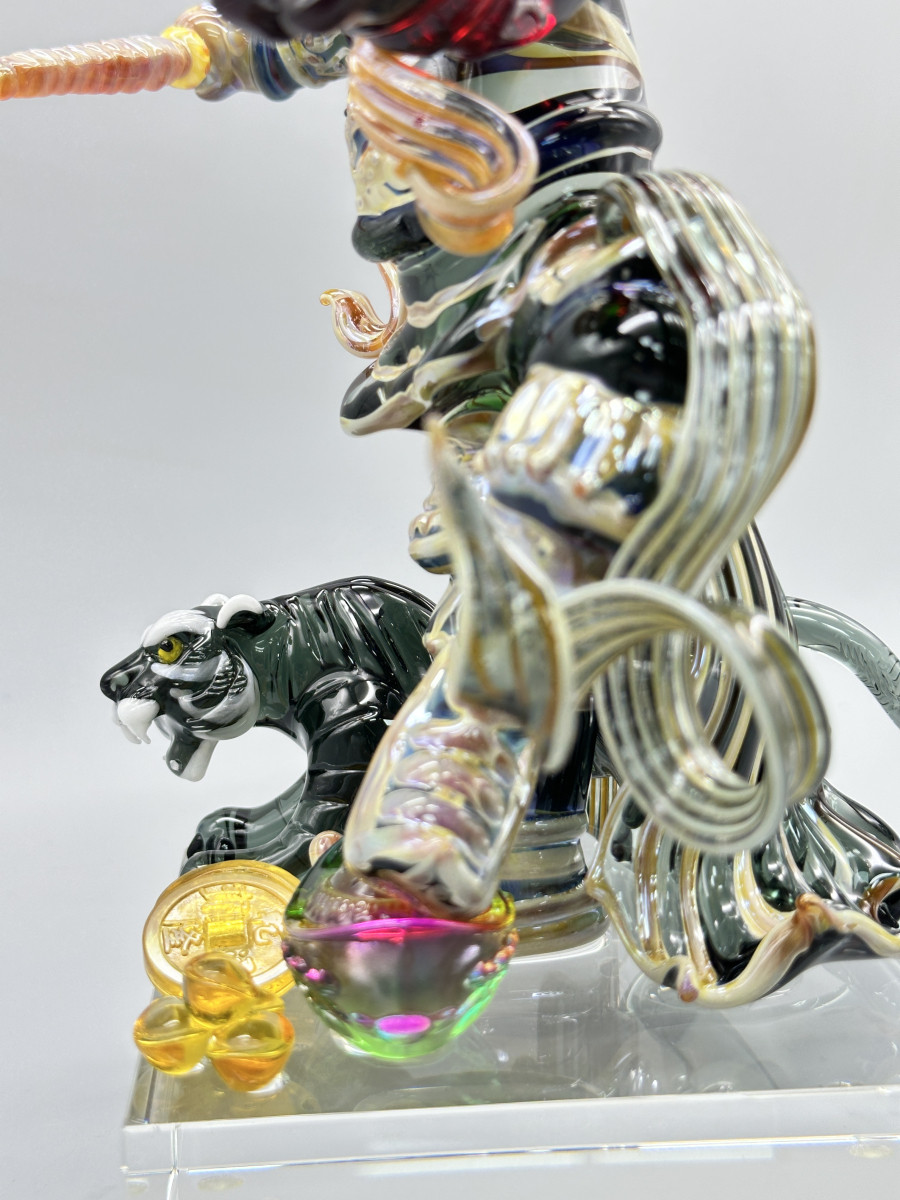 武財神趙公明與黑虎・鎮寶威財 M588