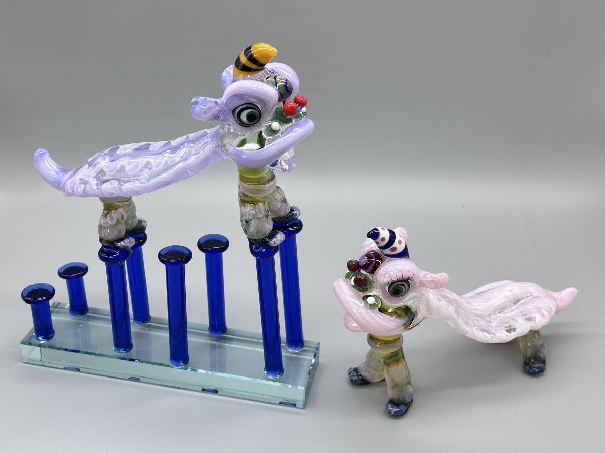 祥瑞玉獅-醒獅組M572