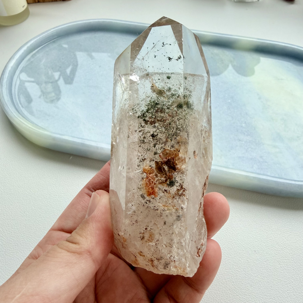 幽靈水晶柱原礦