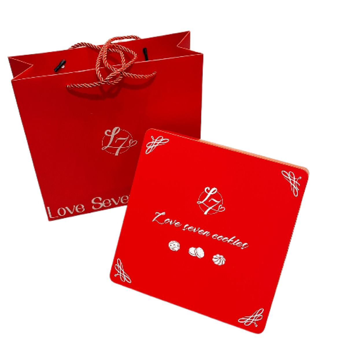 L7精緻手工餅乾鐵盒 24入