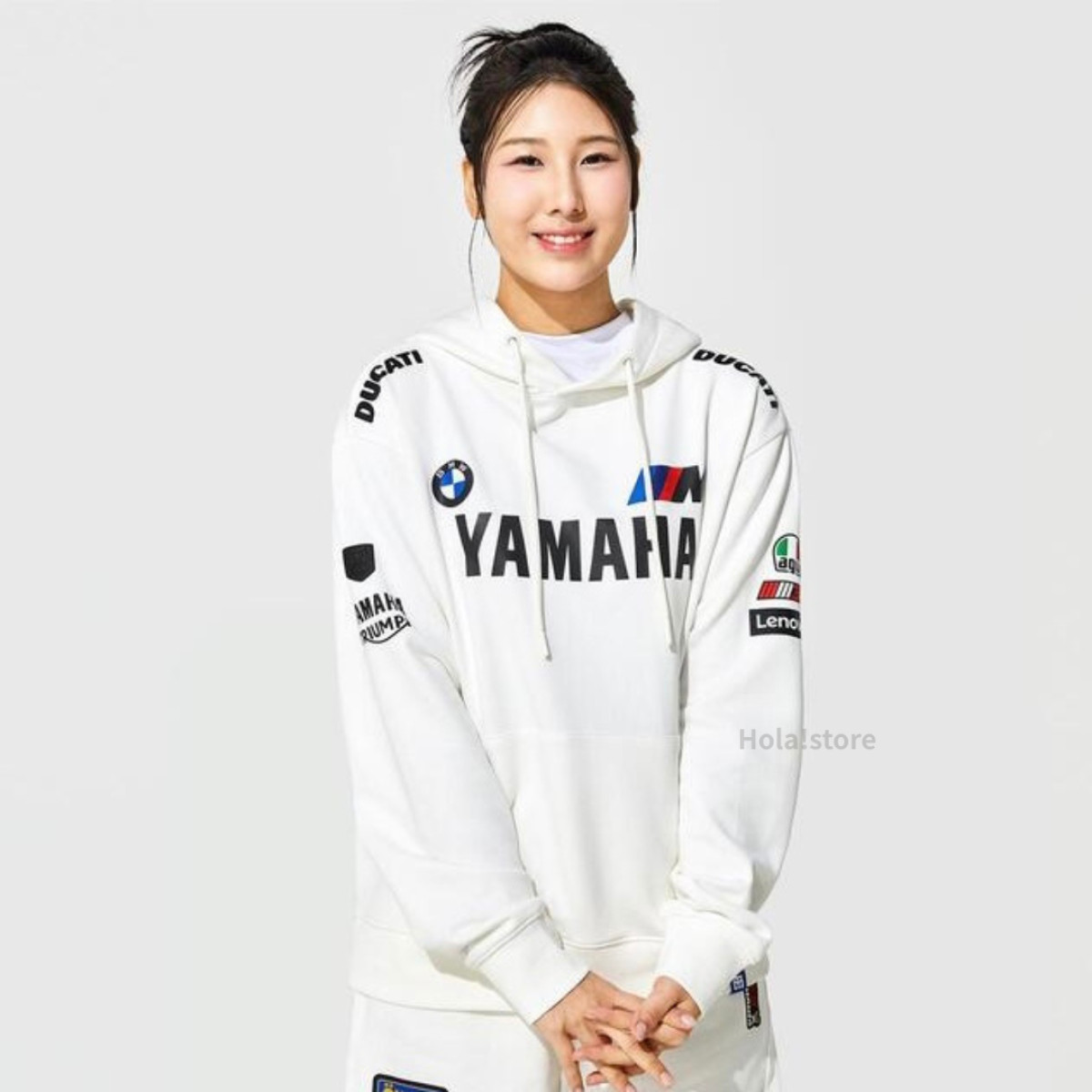 MOOTO DAYPICK HOODIE 運動連帽上衣 - 象牙色