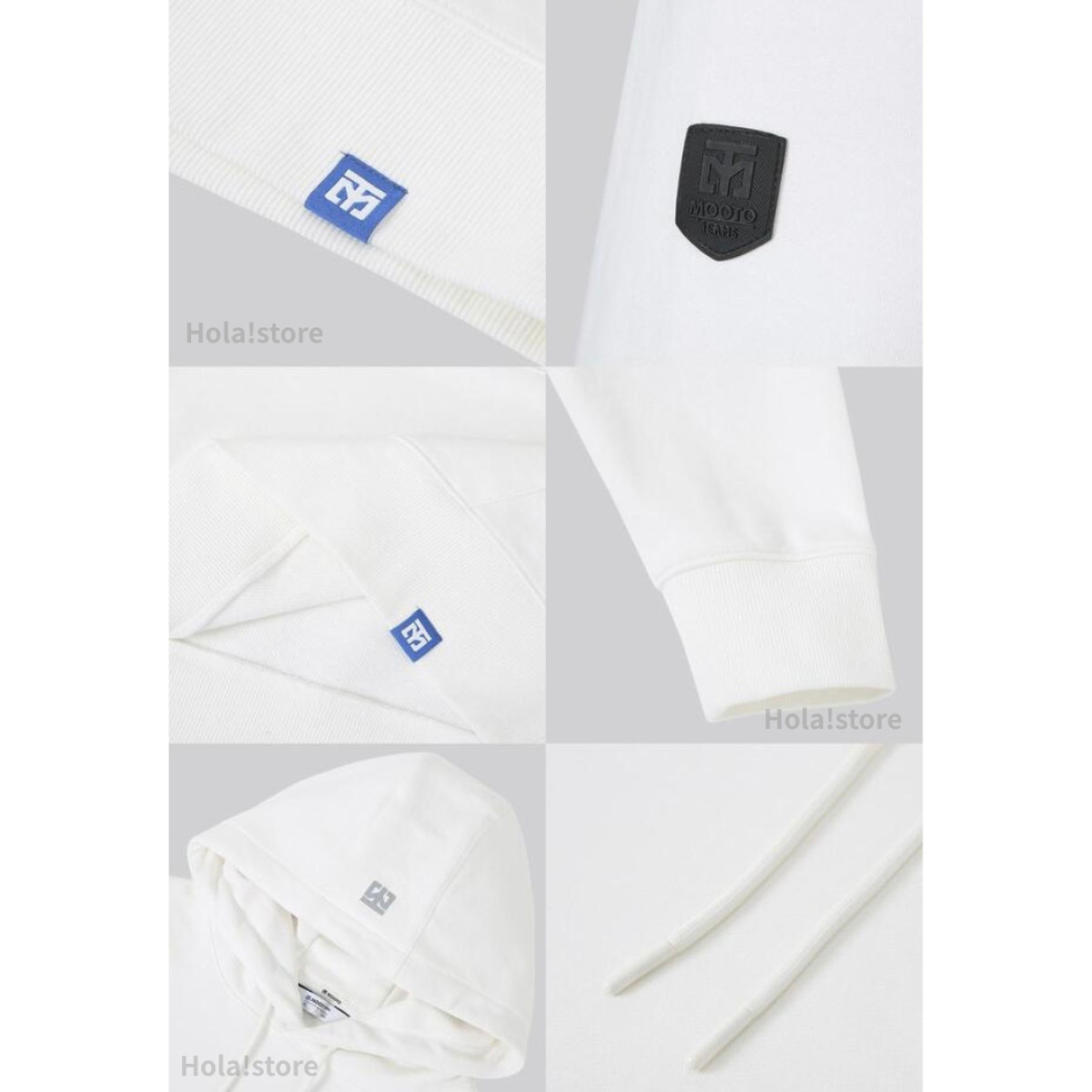 MOOTO DAYPICK HOODIE 運動連帽上衣 - 象牙色