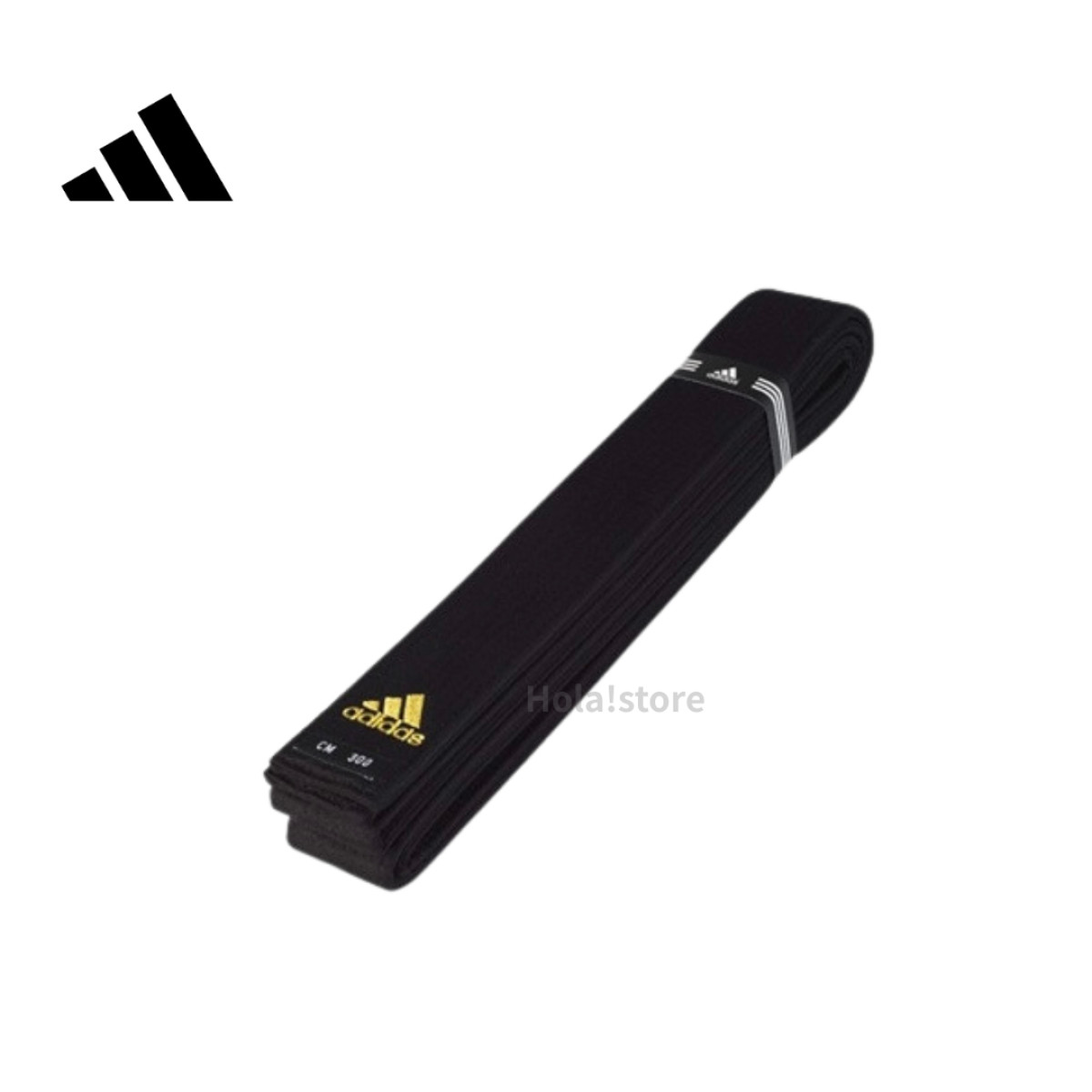 ADIDAS 愛迪達 雙圈跆拳道黑帶