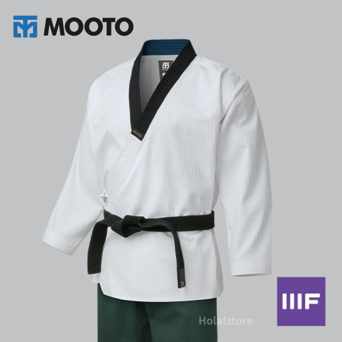 MOOTO 3F 示範隊 菁英跆拳道服 - 綠色