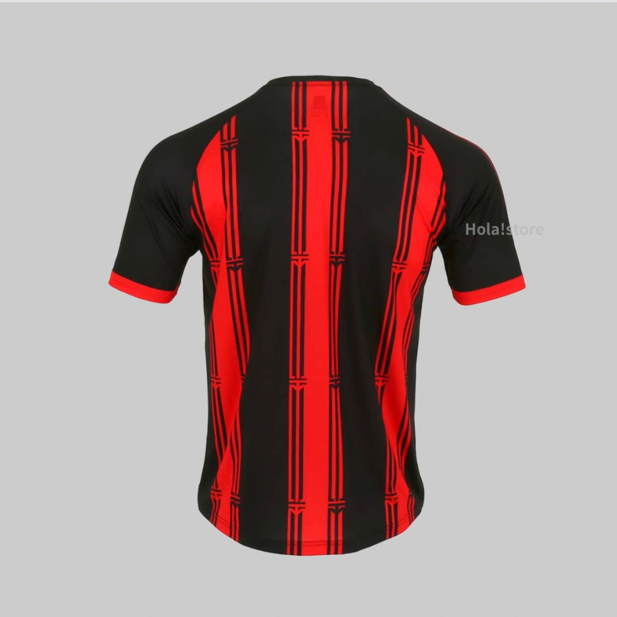 MOOTO STRIPE UNIFORM 條紋系列機能運動上衣 - 經典紅