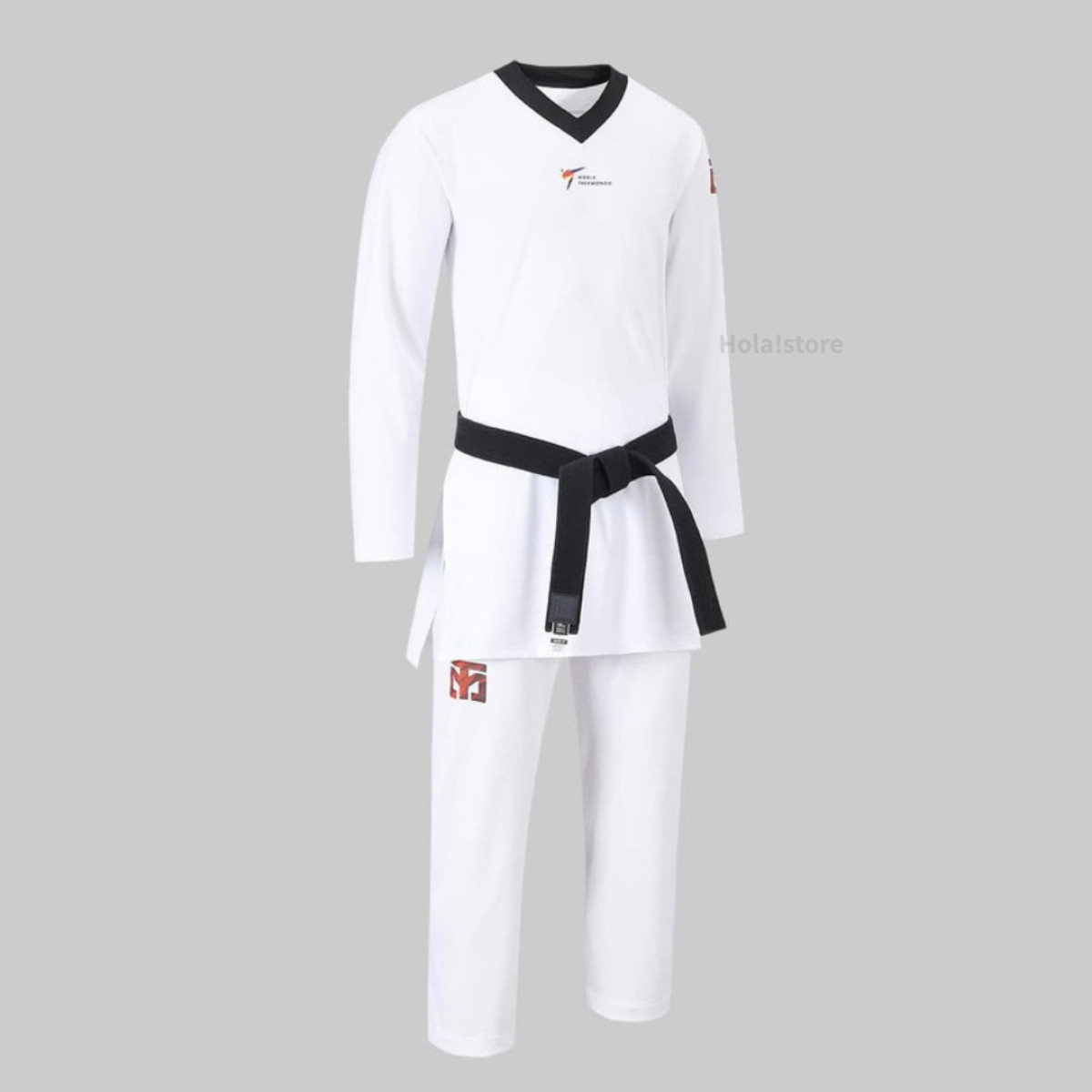 MOOTO EXTERA PRO 3 奧運縮口型 黑領跆拳道服