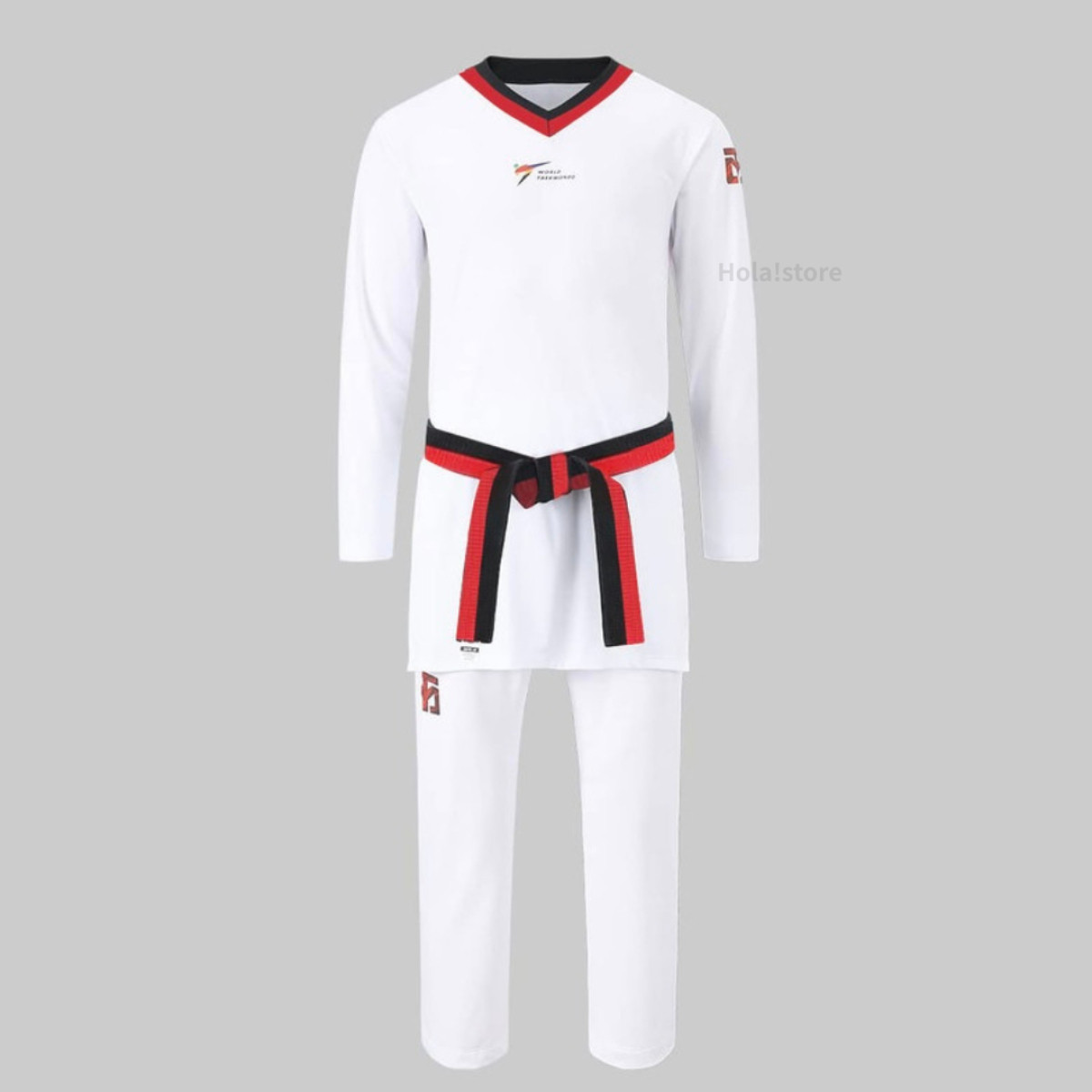 MOOTO EXTERA PRO 3 奧運縮口型 紅黑領 跆拳道服