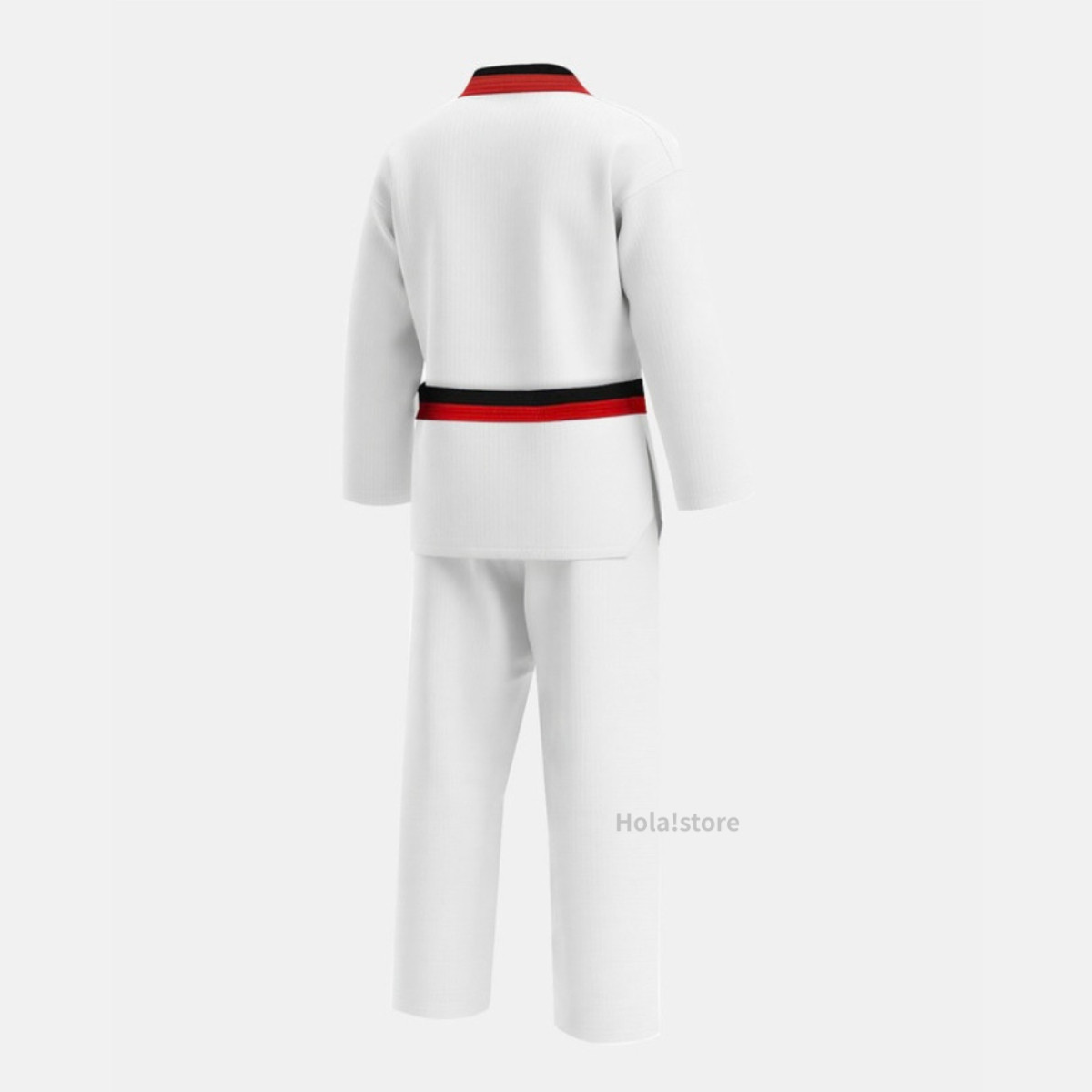 MOOTO 基本款 紅黑領 跆拳道服