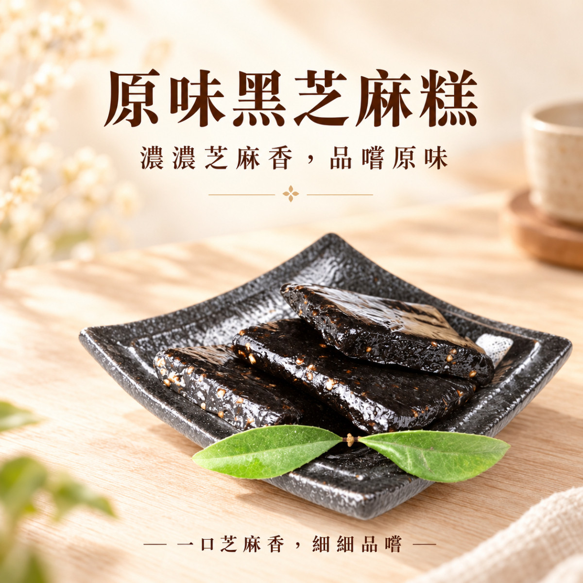 【醬媽媽】黑芝麻糕綜合｜原味、核桃、南瓜仁、黑芝麻糖 綜合四種口味  高鈣營養好，低糖低熱量，單口味包裝