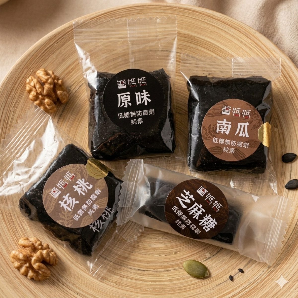 2026中秋禮盒推薦｜醬媽媽黑芝麻鳳凰酥 六顆入／盒｜限定登場｜台灣特色伴手禮｜黑芝麻鳳凰酥｜企業中秋送禮｜
