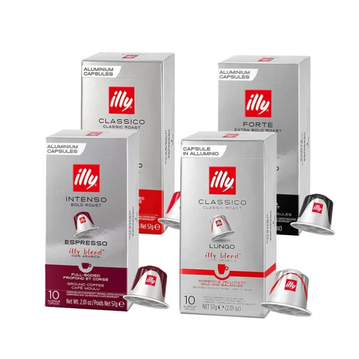 【會員年終回饋專屬/秒殺專案】世界知名/illy咖啡經典中焙咖啡膠囊10入/盒$120(原價450)《頂級咖啡膠囊/美味天花板/快易輕鬆享》