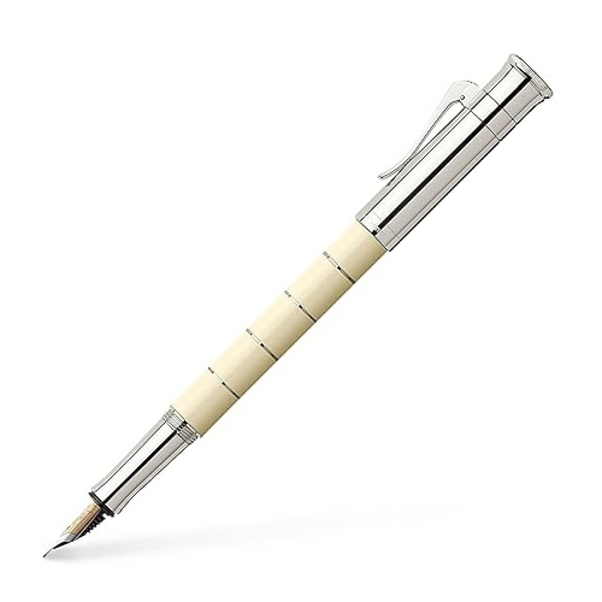【長益鋼筆】輝柏 faber-castell 經典 classic 戒指 anello 象牙白 ivory 鍍鉑金 德國