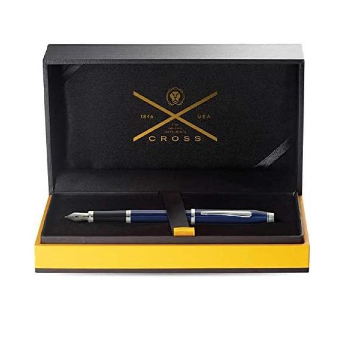 【長益鋼筆】cross 高仕 經典世紀2 century II 深藍銀夾 AT0086-103FS 鋼筆