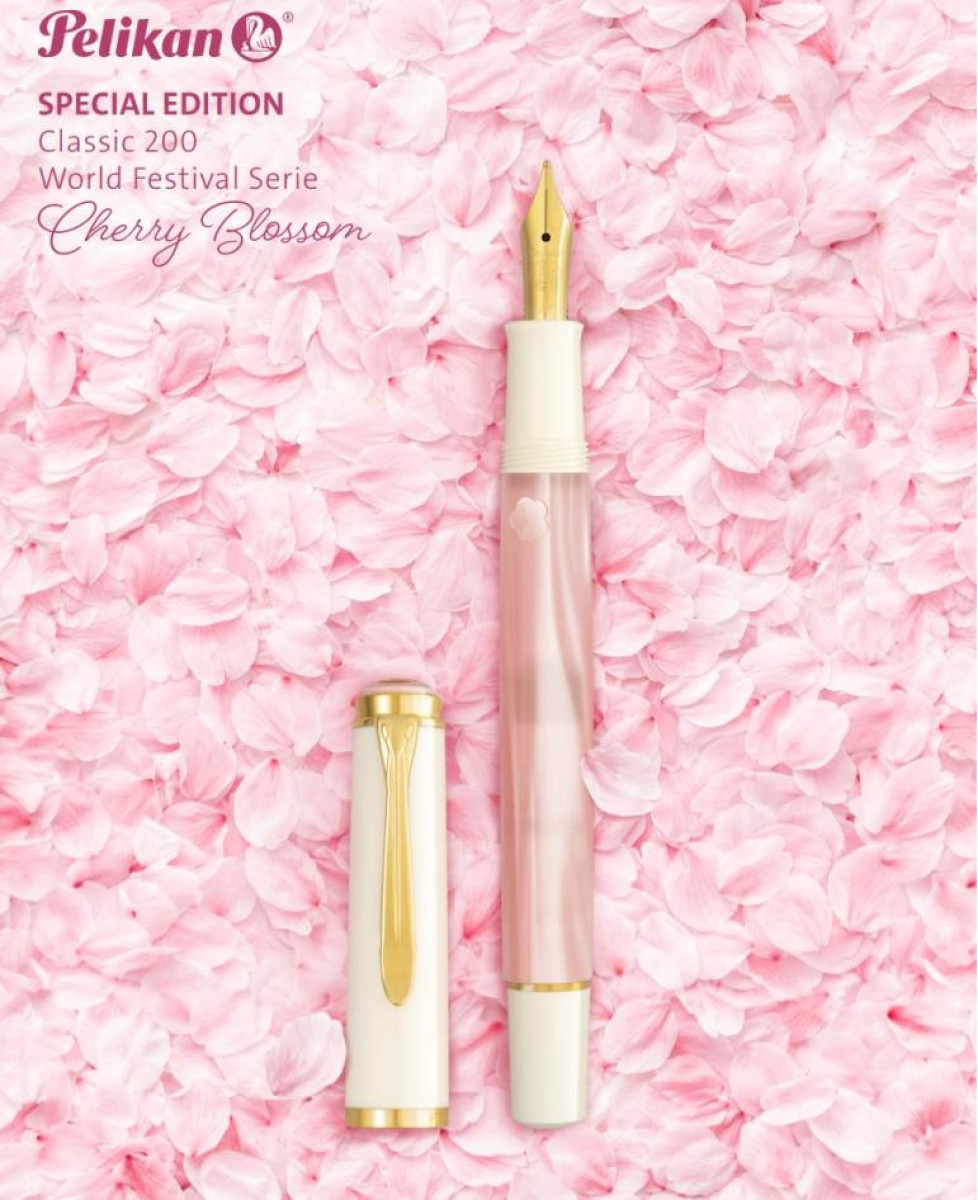 【長益鋼筆】pelikan 百利金 m200 cherry blossom 櫻花色 2026 特別版鋼筆 德國