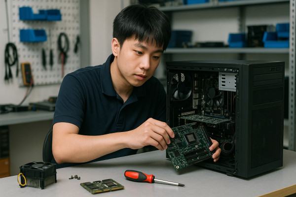 1.桌上型電腦硬體維修