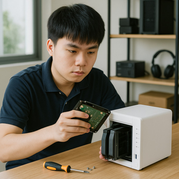 8. 自動儲存設備（NAS）安裝設定